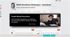 Desktop Screenshot of bono.edu.pl
