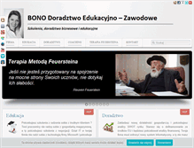Tablet Screenshot of bono.edu.pl